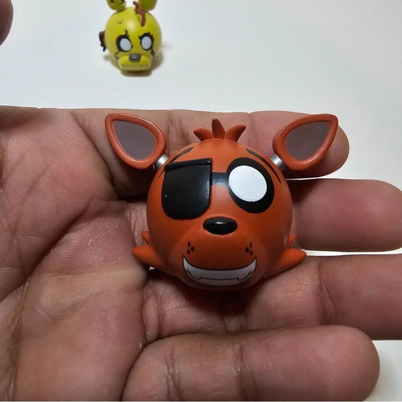 2016 Funko Five Nights At Freddy’s Springtrap Foxy Head Mymoji Head Figurines - Picture 5 of 8